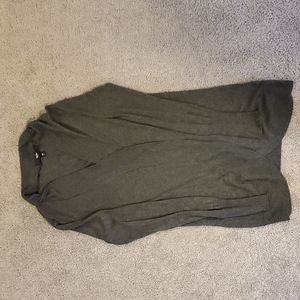Women's gray cardigan
